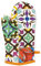 Excelsa Lisbon Oven Glove, One Size, Lining 100% Cotton, Polyester Padding