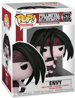 Funko POP! Animation: FMA: B - Envy - Full Metal Alchemist: Brotherhood - Vinyl-Sammelfigur - Geschenkidee - Offizielle Handelswaren - Spielzeug Für Kinder und Erwachsene - Anime Fans