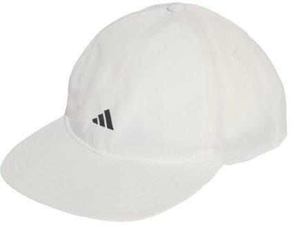 adidas Unisex Essential AEROREADY Cap, Chalk White/Grey Six, XS
