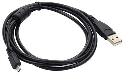 DHERIGTECH USB Data Cable Lead Wire For CASIO EXILIM EX-ZS10, EX-ZS100, EX-ZS12 Camera
