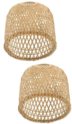 Cabilock 2 Pezzi Di Paralume Per Lampada A Sospensione in Tessuto Robusto Elegante Copertura Per Lampadario Da Soffitto Per Sala Da Pranzo