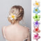 6PCS Stück Blumen Haarspangen Blumen Haarklammer für Mitteldickes Haar Klammer Starker Halt Im Hawaiianischen Stil für Frauen Mädchen (A, One Size)