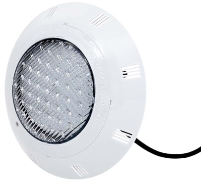 Salmeee Illuminazione per piscina subacquea LED RGB 12 V 45 W cambio colore subacqueo luci LED con telecomando per acquario piscina