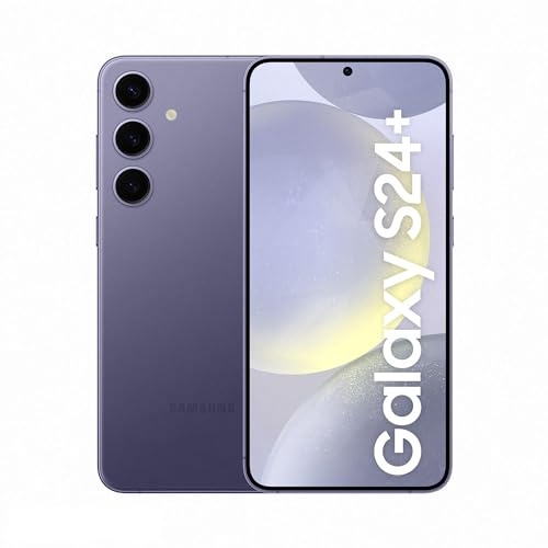Samsung Galaxy S24+, AI Android Smartphone, 12GB RAM, 512GB Storage, 50MP Camera, Large display, Faster RAM, Long Battery Life, Cobalt Violet, (UK Version) (Renewed)