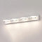 Hapihom LED Spiegelleuchte Badezimmer, 60cm Badezimmer-Waschtischleuchte, 4-flammige Badezimmerleuchte über dem Spiegel, Waschtisch Wandleuchte Leuchten, 110V-220V, 12W 4000K neutrales Licht