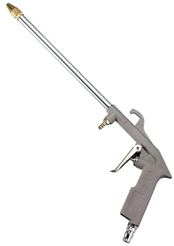 High Pressure Design Air Blower, Multi Function Dust Blower, Air Compressor Sprayer, Portable Air Blower 15 inches for Cleaning, Garage, Car Wash, Outdoor, Metal Color