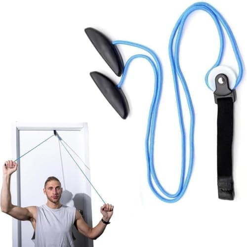 LEXICOCZ Schultertrainer Pulley,Rückentrainer für Zuhause,Schulter Physiotherapie Seilzug für Rehabilitation, Schulter Trainer Pulley für Training, Rehabilitation, Reha, Schulterbeweglichkeit