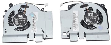 HFFOZMD Ventola di Raffreddamento CPU per Laptop per Notebook da Gioco Xiaomi Mi 5V 12V 171502-AA AD AB AK AM GTX1050 1060 RTX2060 EG75071S1-C010/C020-S9A(5V CPU And GPU Fan)