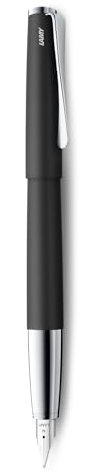 Lamy Studio Matt Black lacquer Fountain Pen - Broad