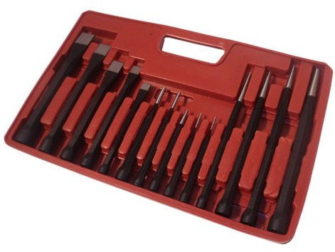 Splinttreiber- und Meißel Set