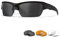 Wiley X | WX Valor | Sonnenbrille Herren | Schutzbrille Sportbrille │ Taktische Militärische MTB Brille Laufbrille zum Radfahren Fahrt Wandern Outdoor │ 100% UVA/UVB-Schutz