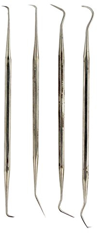 SE DD300B Doppelendsonden-Set, Edelstahl, 4 Stück