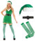 Fun Shack Kostüm Weihnachtself für Damen, Elfen und Wichtel, Perfekt für Weihnachten und Festliche Anlässe, L