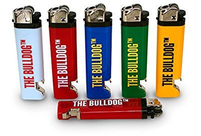 The Bulldog Accendino Atomic Gas APRIBOTTIGLIA CAVATAPPI Vari Colori