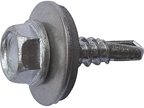 Index ABE166312 Schraubenbohrer DIN 7504-K verzinkt mit Unterlegscheibe P-16 EPDM 6,3 x 120