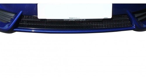 Zunsport Kompatibel mit Ford Fiesta ST MK 7.5 – unterer Grill, schwarz (2013 bis 2017)