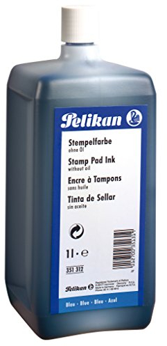 Pelikan Stempelfarbe ohne Öl, 1000 ml, 1 Set, schwarz