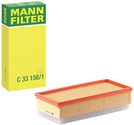 MANN-FILTER C 33 156/1 Luftfilter - für Pkw + Transporter | Für PKW, Saubere Luftzufuhr, Langlebiges Filtermedium, Passgenaues Design, Echte OE-Technologie