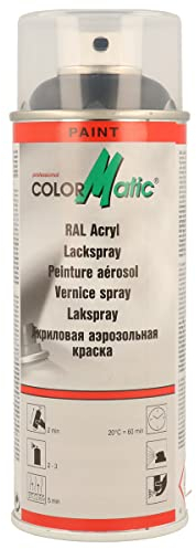 ColorMatic 856655 RAL-Acryl Lackspray RAL 9005 tiefschwarz matt 400 ml