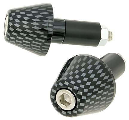 Lenkerende Vibrationsdämpfer Short 13,5mm - Carbon-Look