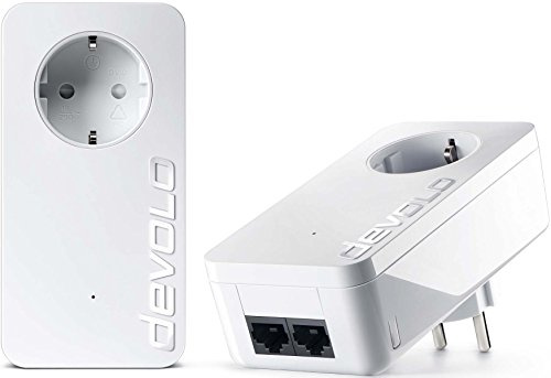 DEVOLO Premium Powerline Basic Starterset 550 Duo+ DLAN Adapter