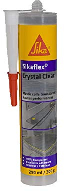 Sikaflex Crystal Clear 290ml 100% transparent premium Montagekleber