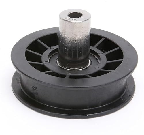 Matijardin - Poulie tendeur compatible avec compatible avec AYP gorge plate sur roulement. N° 179114. Ø 89 mm. Larg 54 mm