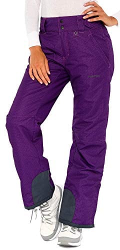 ARCTIX Women's Insulated Snow Pants - Moguls Print Purple, Medium/Regular