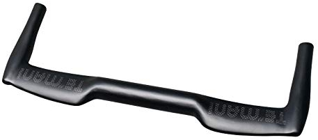 GRTE Fahrrad Bullhorn Lenker Carbonfaser,Fahrradlenker Vollcarbon-Bullhorn-Lenker Flugzeug-Lenker aus Kohlefaser TT-Lenker mit interner Ausrichtung 31,8/25,4 * 380 bis 460MM,25.4,400mm