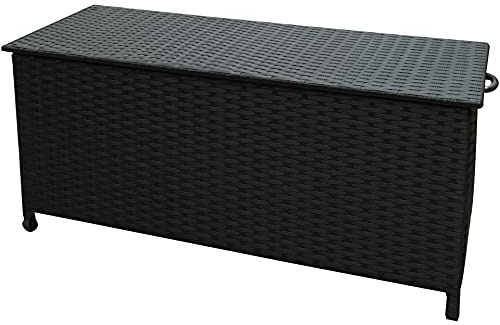 kynast exklusiv Kissen und Aufbewahrungsbox 3in1 Rattanoptik rollbar 133 cm