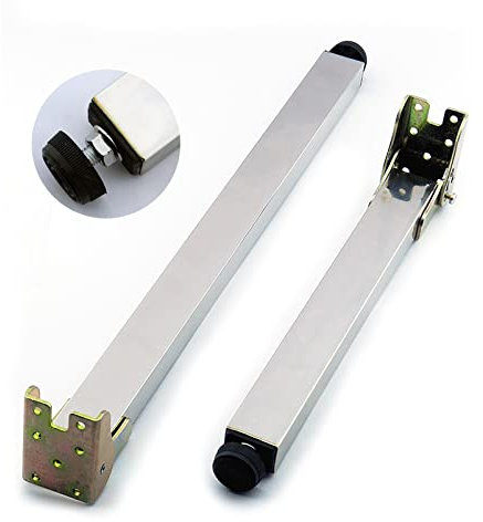 Pieds de Table à Manger Pliables muraux, Pieds télescopiques réglables, Pied de Support de Barre, 40-160 cm, Pied de Table en métal à Hauteur de comptoir, Facile à Installer,85cm/33.5in