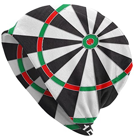 DJNGN Target Dart Beanie Caps Unisex Strickmützen Winter Freizeitmütze für Männer Frauen