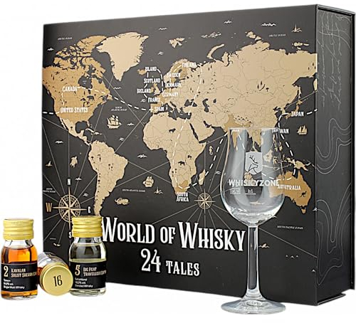 World of Whisky Adventskalender 2025 (24 x 30 ml) - 24 Tage voller Genuss, Überraschungen und festlicher Momente