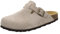 AFS-Schuhe 3900 Herren Clogs, Bequeme Hausschuhe für Männer, Pantoffeln aus Leder, Made in Germany (42 EU, Quarz Nubuk)