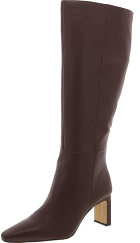 Sam Edelman Women's Sylvia Knee High Boot, Spiced Pecan Wide Calf, 8.5