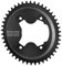 Wolf Tooth Oval 110 BCD Asymmetrisches 4-Bolzen Aero Kettenblatt für GRX Kurbeln Drop-Stop ST 46T