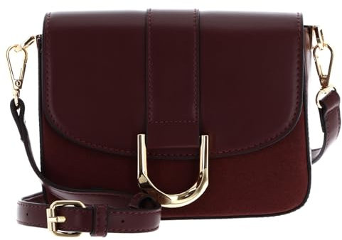 SEIDENFELT MANUFAKTUR Nellim Crossbag Oxblood/Gold