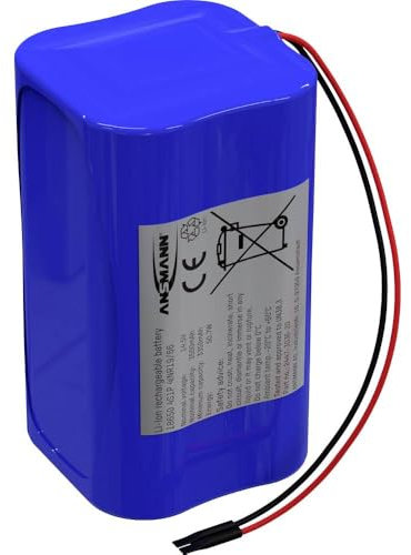 Ansmann 4S1P Akkupack 4X 18650 Kabel Li-Ion 14.4 V 3500 mAh