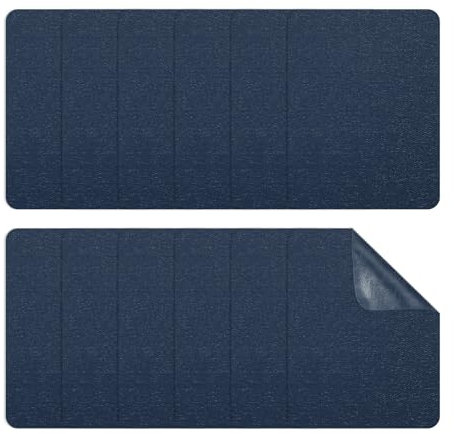 PATIKIL Iron-on Patches 95 x 125mm, 12 Pack Fabric Repair Patches Cotton Iron on Patch for Clothes Repair Decorating Kit, Navy Blue