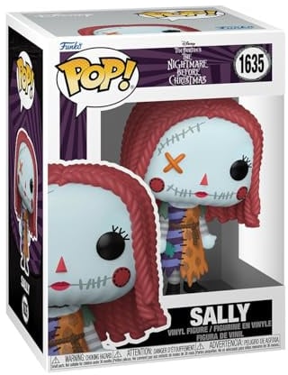 Funko POP! Disney: The Nightmare Before Christmas - Sally (Patchwork) | Offizielles Cartoon/Animation Merch - Vinyl Sammelfigur als Regal Deko - Geschenkidee zum Geburtstag für Fans und Sammler