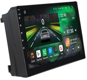 Android 13 2 DIN Car Radio Stereo para Ford Transit Focus 2004-2014 9 Pulgadas Autoradio con WiFi GPS Rear View Camera RDS FM BT DVR SWC Ventilador de refrigeración(2+32G)