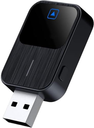 NOLLAM Sistemi multimediali Auto per Audi RS3 RS5 RS7 RS Q3,Android Auto/Carplay Wireless Adattatore Convertire Carplay Cablato in Wireless iOS 10+ Android 11+ USB Plug Play