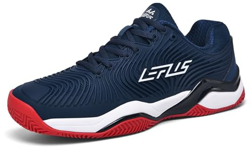 BLBK Zapatillas de Tenis para Hombre,Zapatillas de bádminton