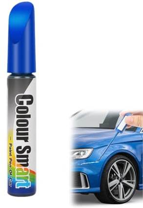 Rakiuty Pluma De Retoque del Coche,Bolígrafo de Reparación Arañazos Coche,Rotulador Arañazos Coches,Bolígrafo Quita Arañazoses Coches,para Retoque y Reparación de Pintura,Touch Up Pen (Azul)