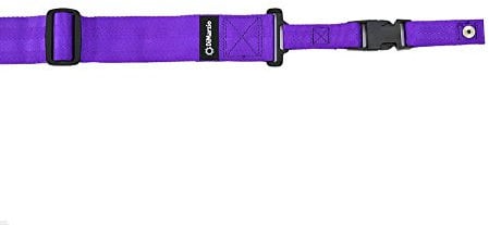 DiMarzio DD2200V - Cliplock Guitar Strap - Purple,5 cm