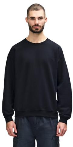 Gildan Men's Big and Tall Fleece Crewneck Sweatshirt, Black XX-Large