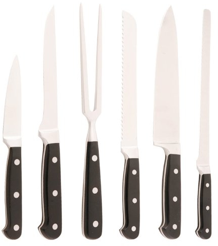 Assortiment de 6 couteaux professionnels Pradel Excellence haute qualité