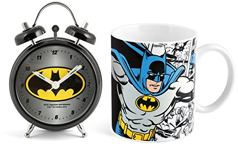 Home DC Comics Batman, Set Tazza + Sveglia , Porcellana + Metallo, cc 360