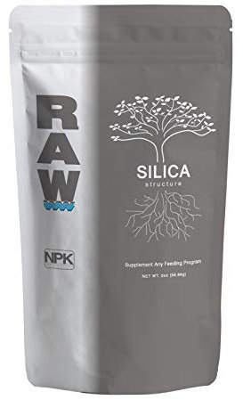 RAW Silica 2oz - High-Purity Plant Supplement for Stronger Growth and Stress Resistance - Essential Silicon Nutrient for Hydroponics, Soil, and Coco Coir