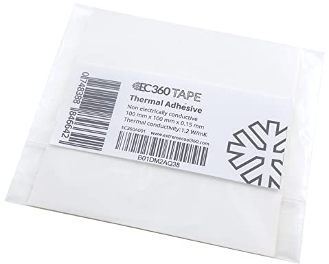 EC360® Tape 1,2W/MK Adhésif Thermique (100 x 100 x 0,15 mm)